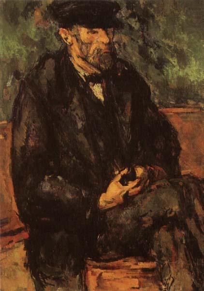 Paul Cezanne Portrati du jardinier Vallier oil painting picture